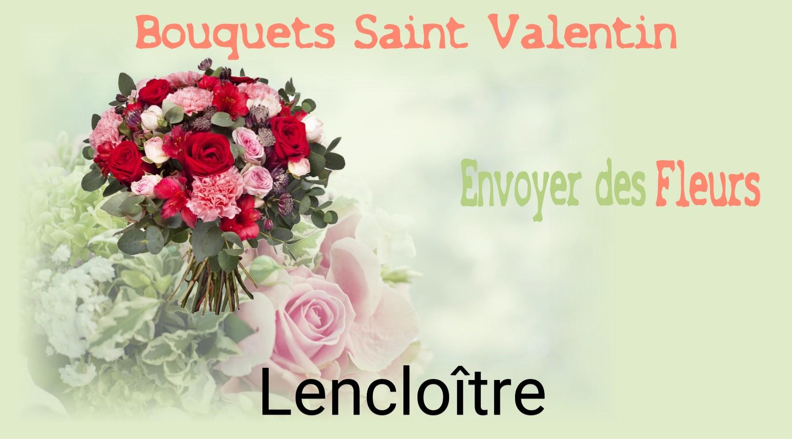 Roses de Saint-Valentin livrées à Lencloître